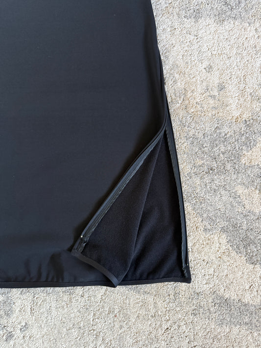Prada 1999 nylon zip skirt