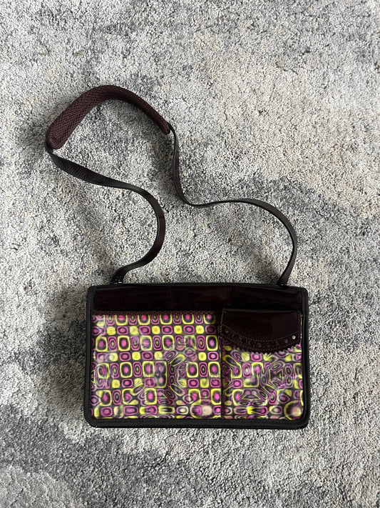 Miu Miu FW1999 psychedelic leather bag