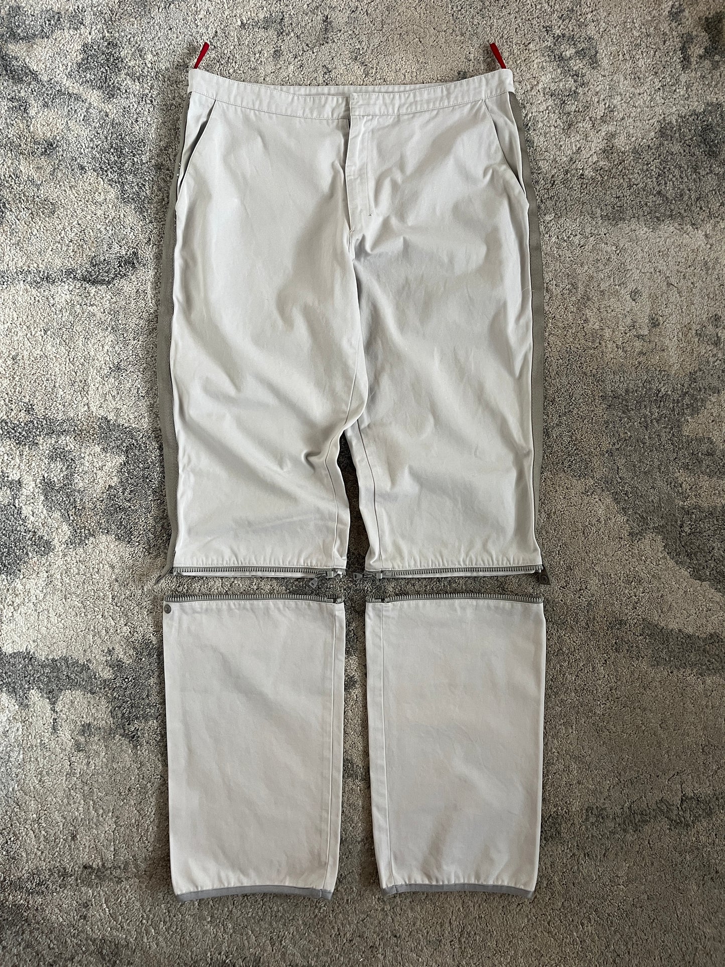 Prada SS2000 convertible cotton pants