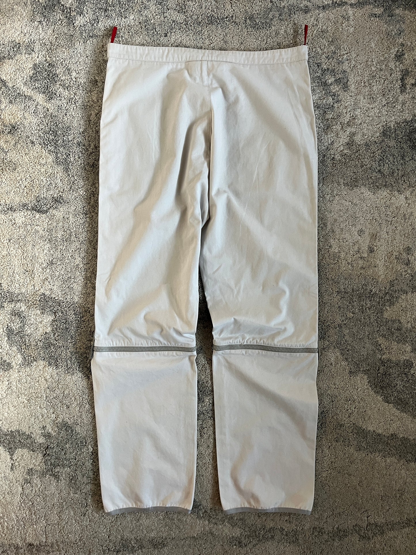Prada SS2000 convertible cotton pants