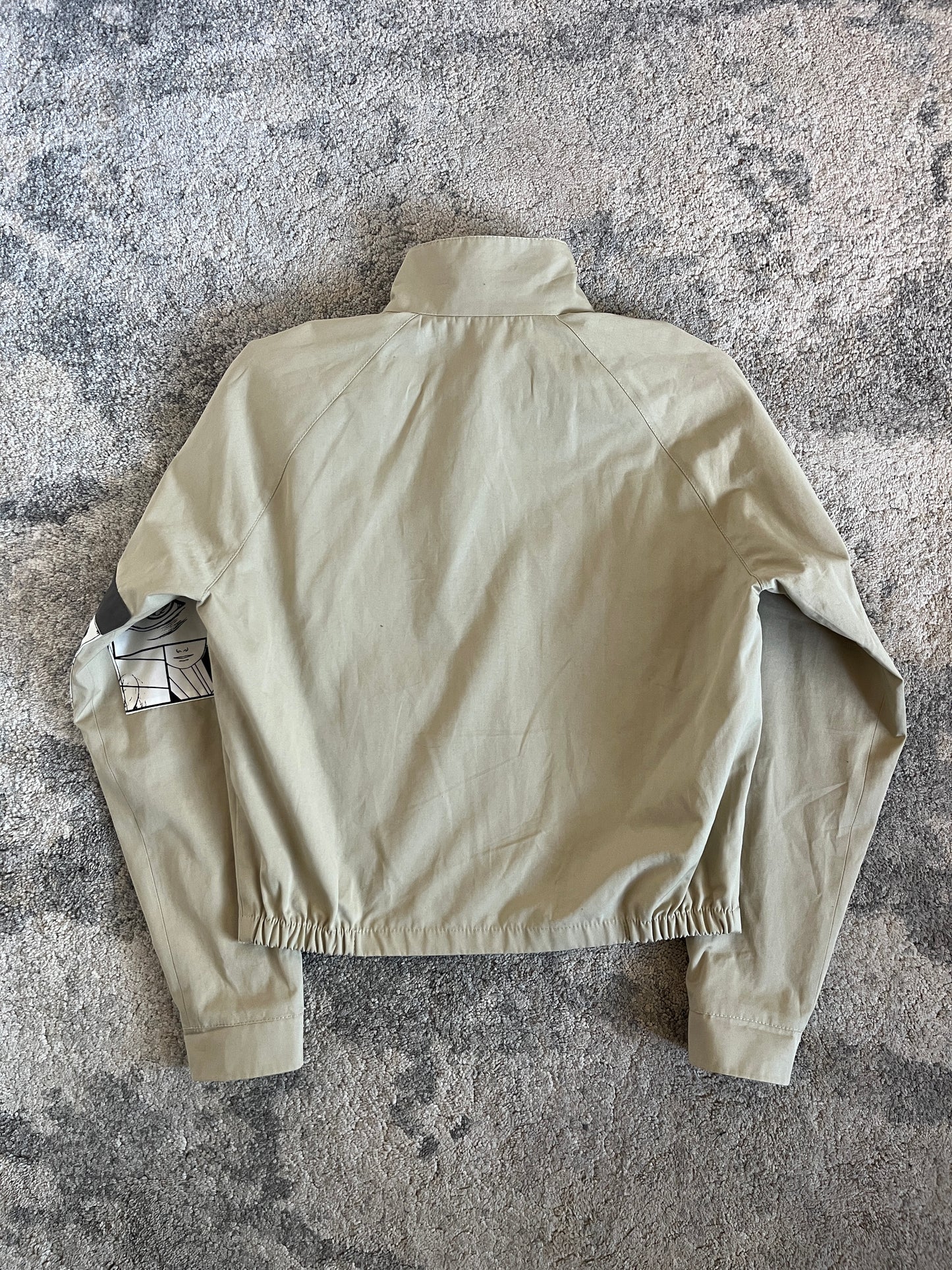 Prada SS2018 comics cotton jacket