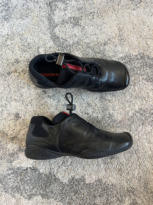 Prada 1999 leather & neoprene trainers