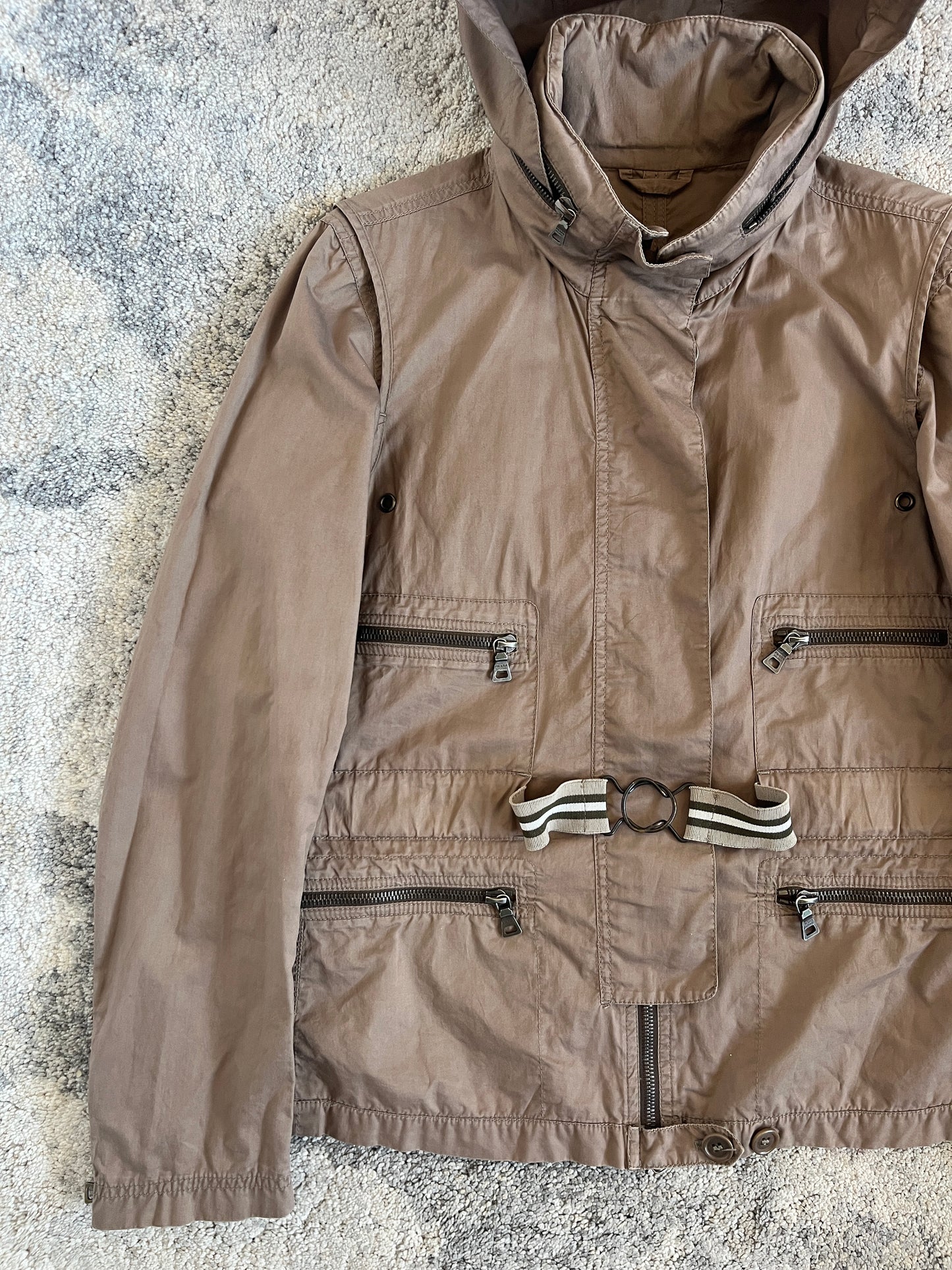 Prada 2000’s sample cotton safari jacket