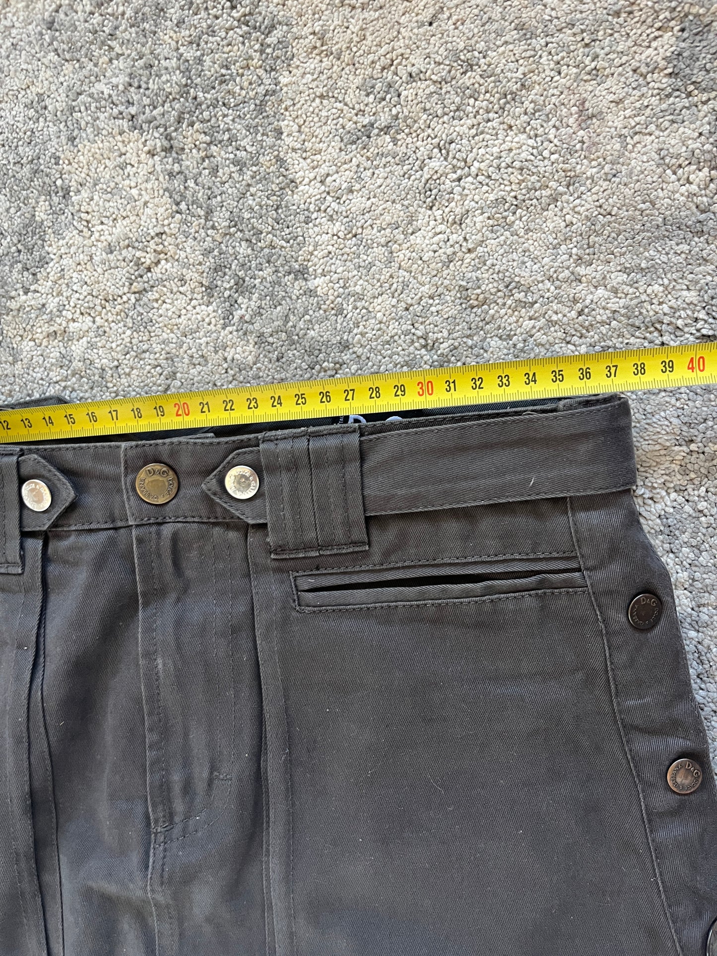 Dolce & Gabbana 2000’s Cotton mini skirt
