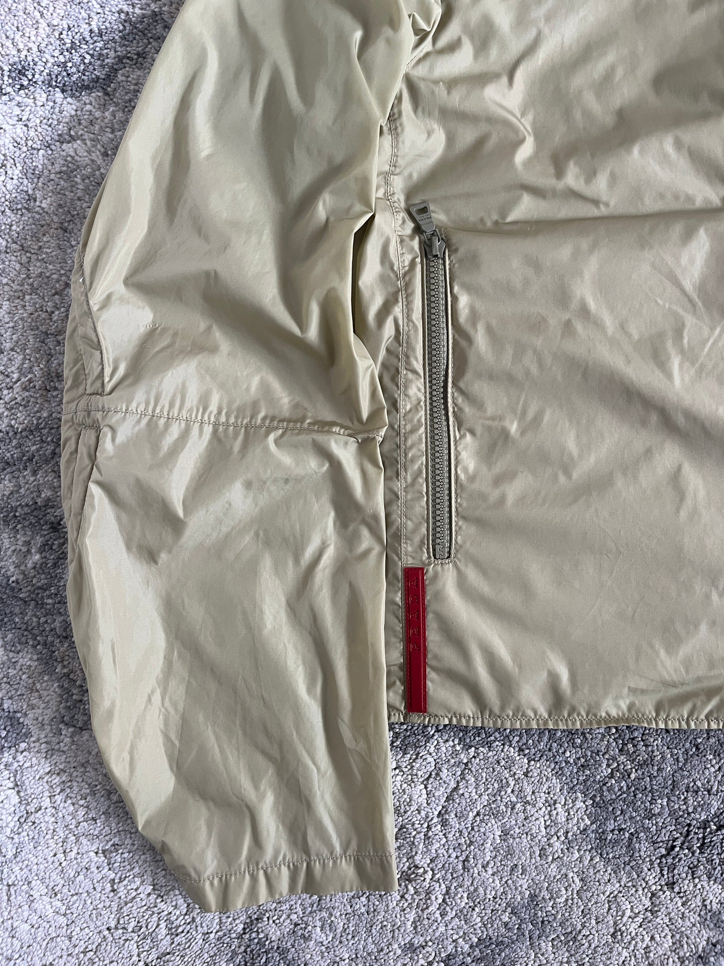 Prada SS2000 motorcycle nylon jacket