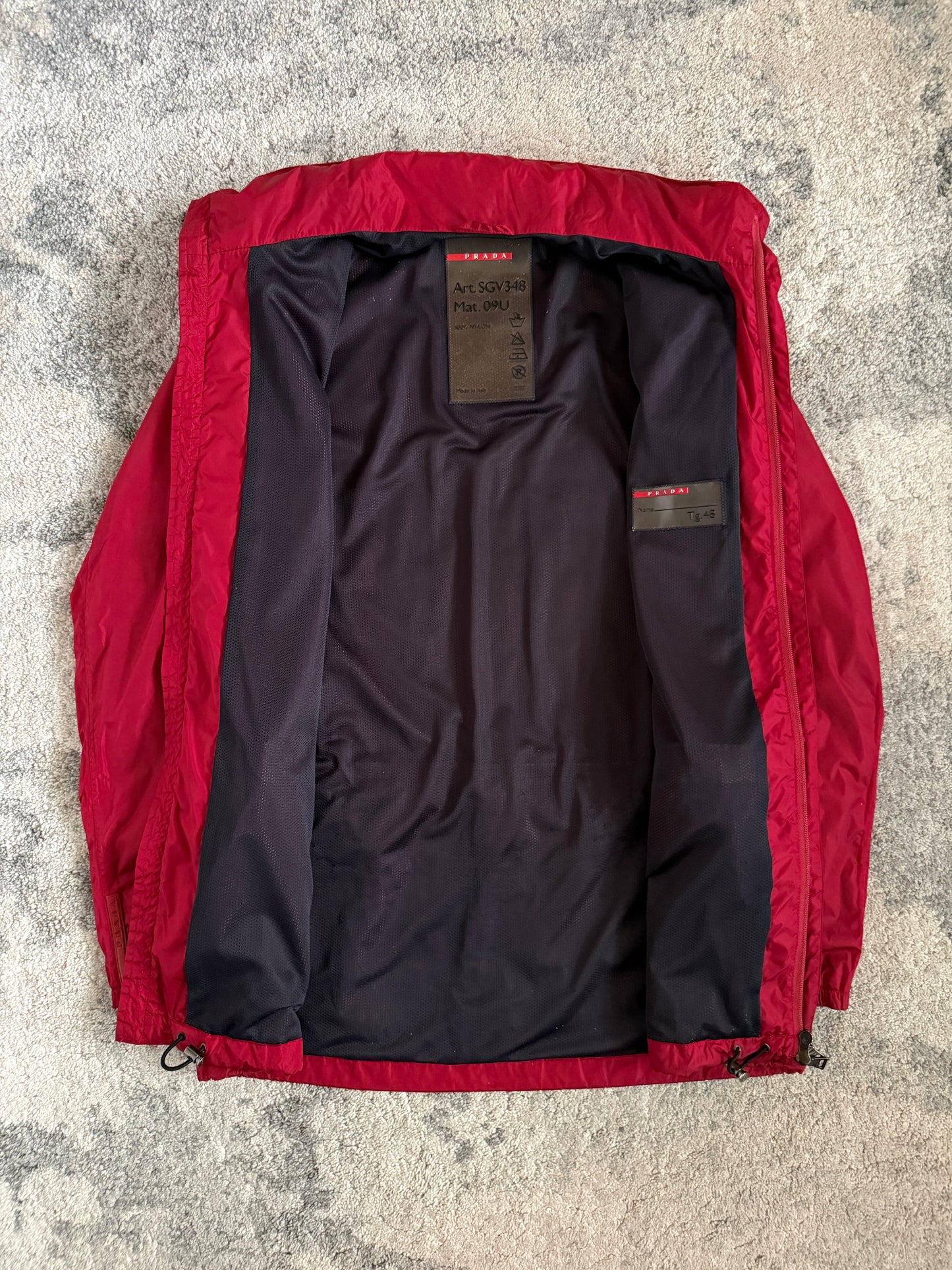 Prada 2000 nylon convertible jacket
