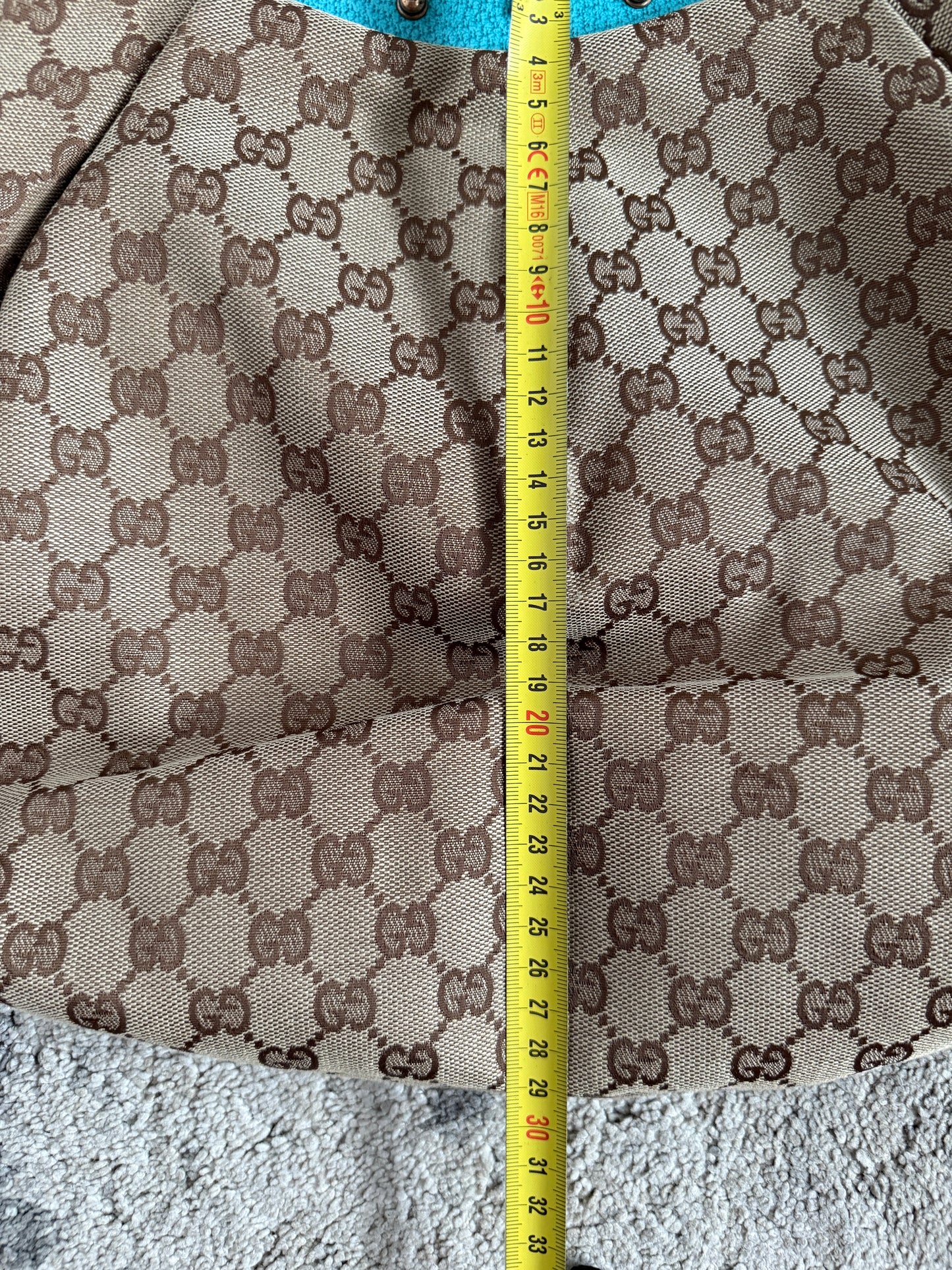 Gucci 2000’s monogram with bamboo handle