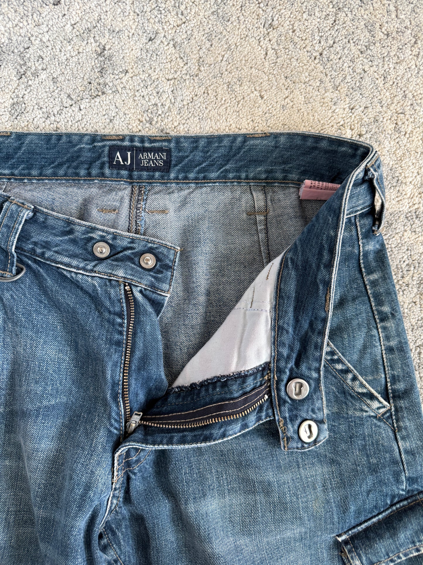 Armani jeans 2000’s bondage jeans