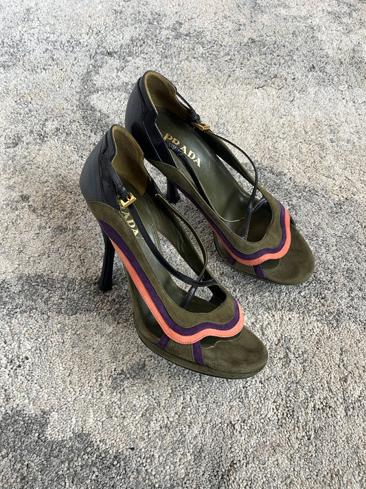 Prada SS2008 fairy leather heels