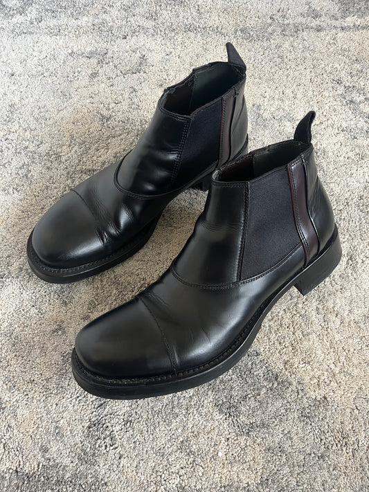 Miu Miu SS2001 leather Chelsea boots