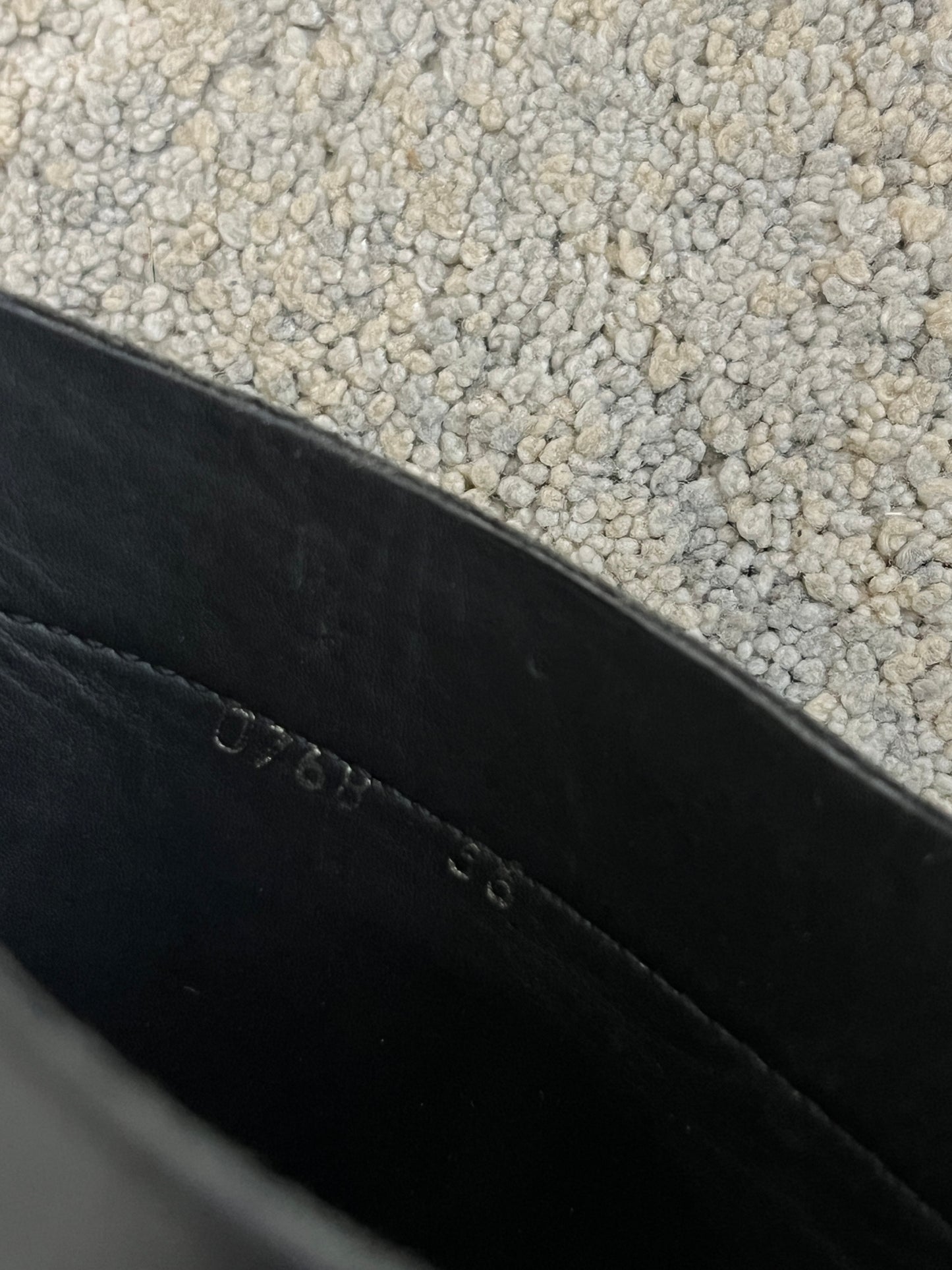Prada FW2004 leather combat boots
