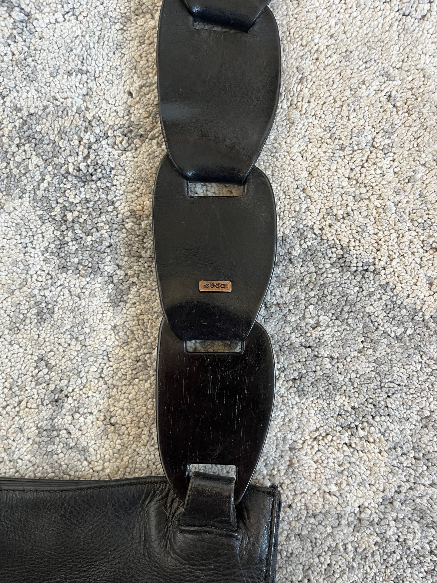 Gucci SS1997 leather shoulder bag