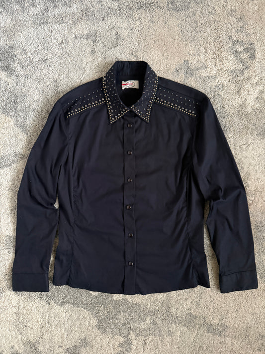Prada 2010’s studded cotton shirt