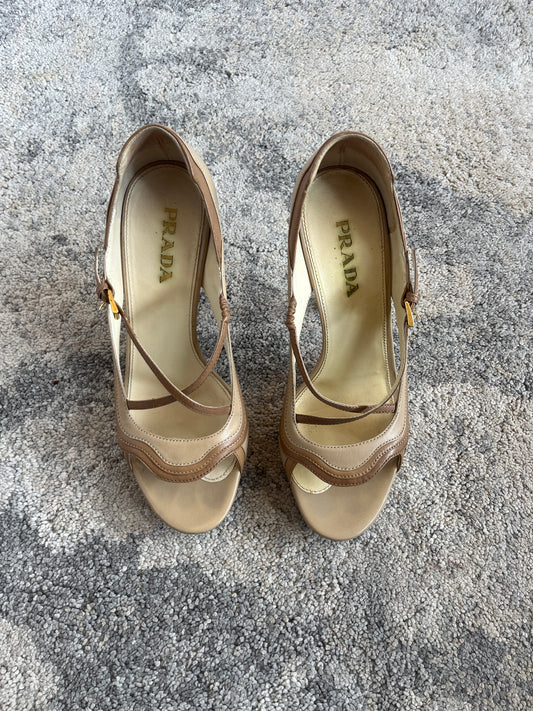 Prada SS2008 fairy leather heels