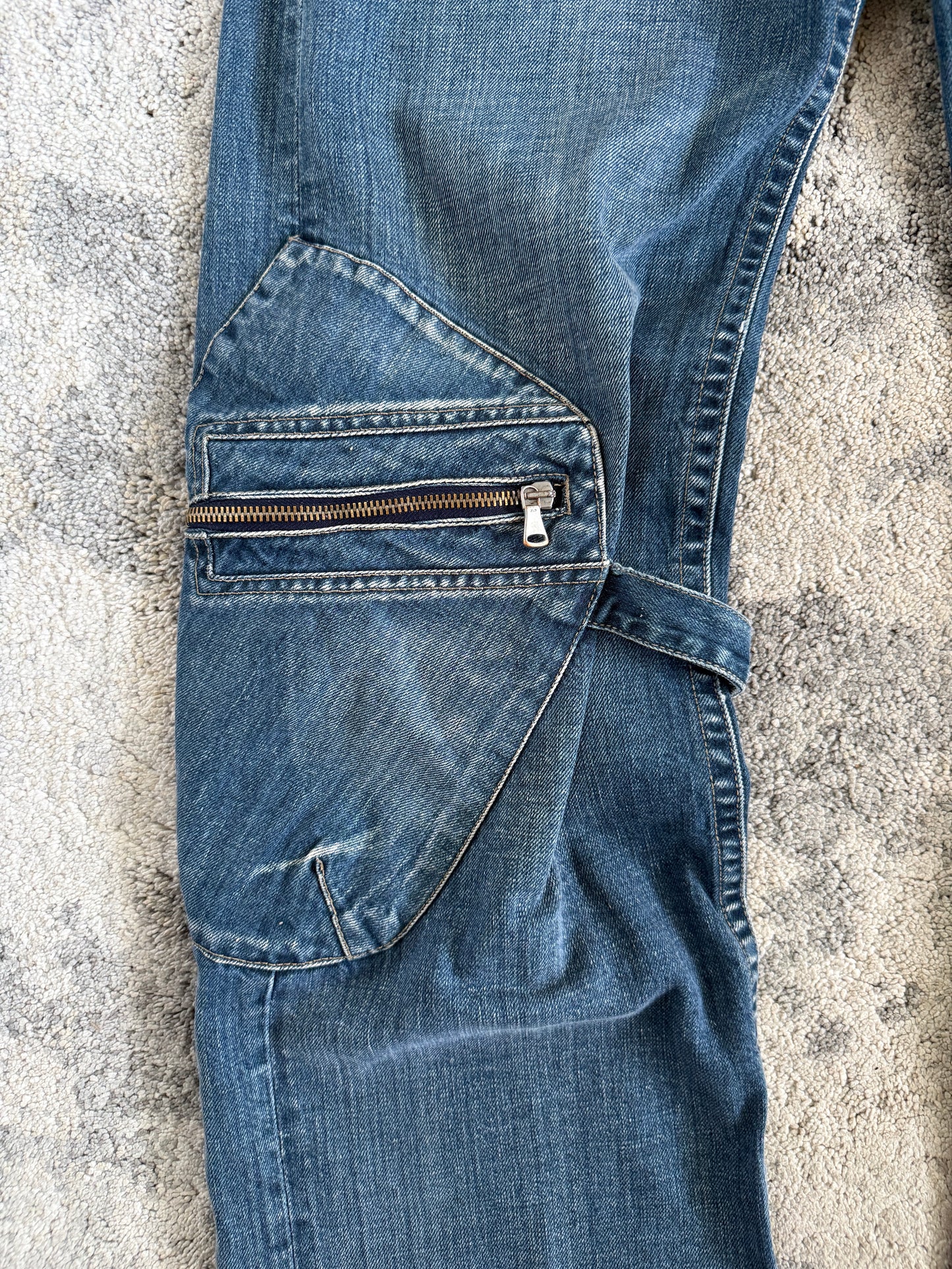Armani jeans 2000’s bondage jeans