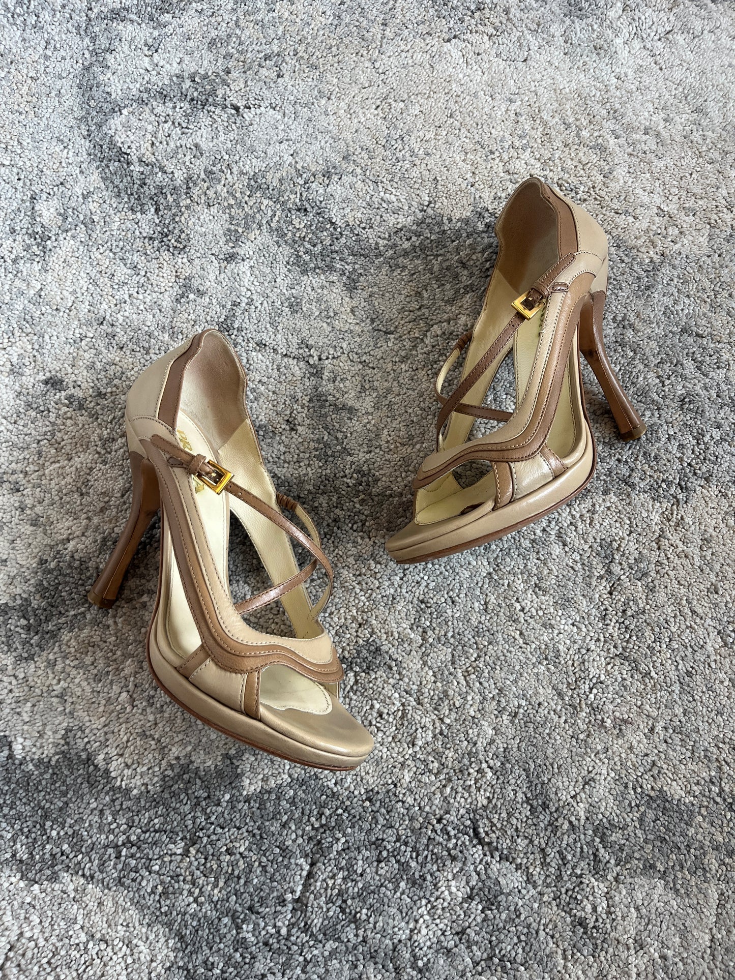 Prada SS2008 fairy leather heels