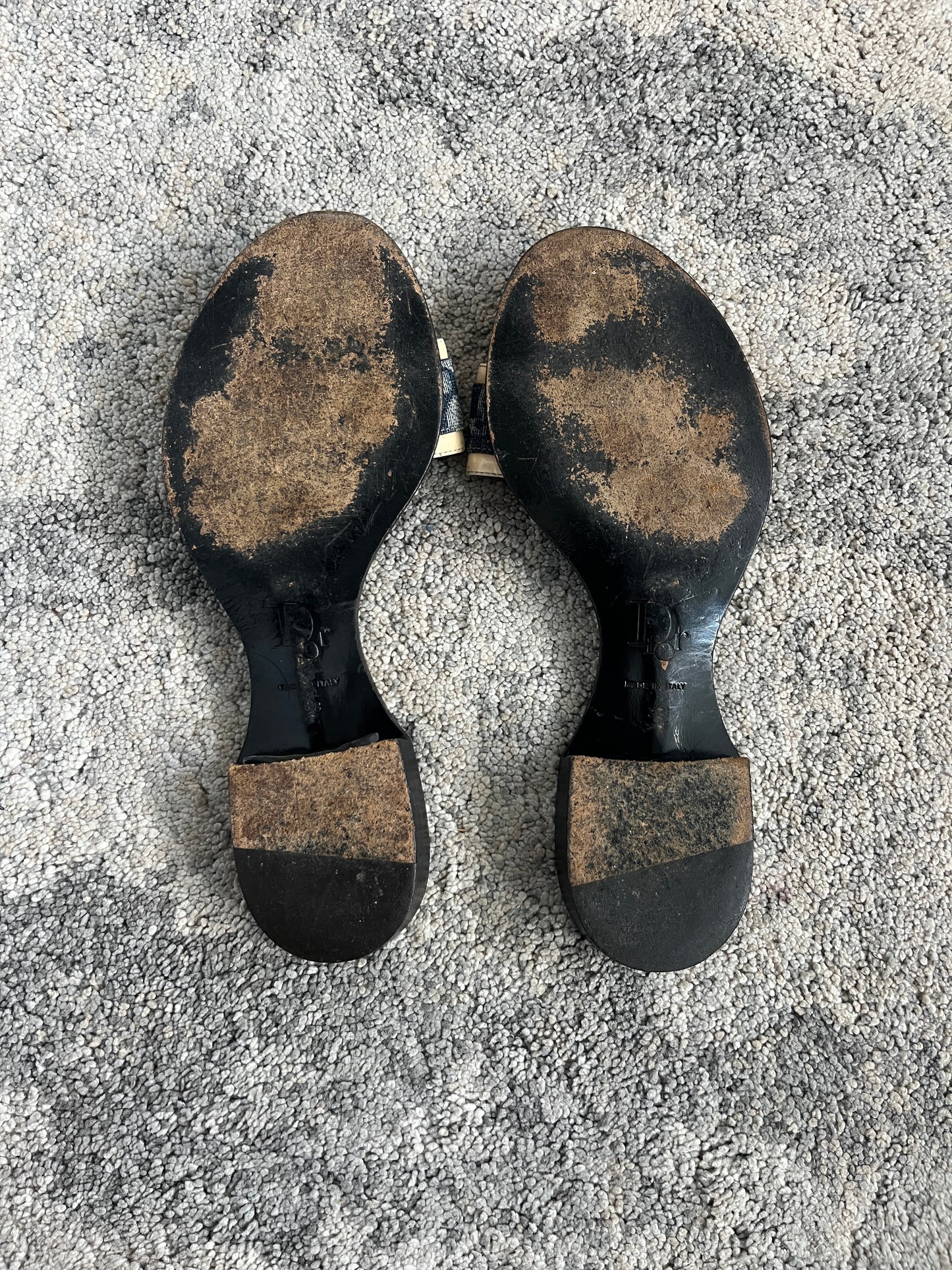 Dior 2000’s monogram sandals