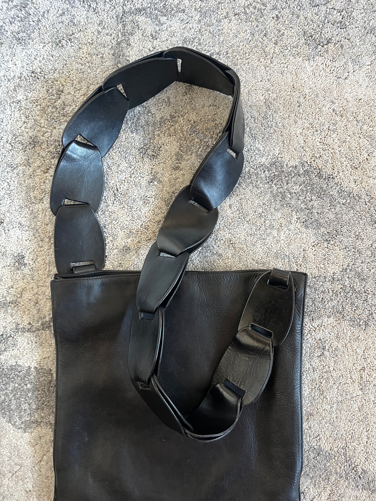 Gucci SS1997 leather shoulder bag