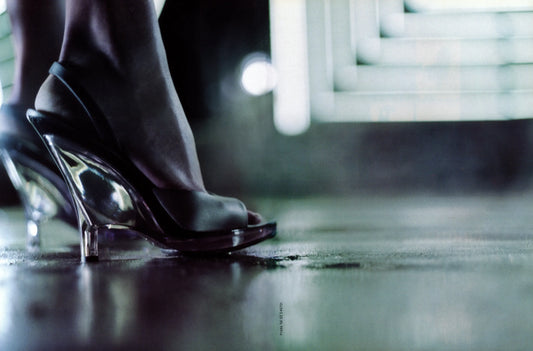 Prada SS1998 glass heels