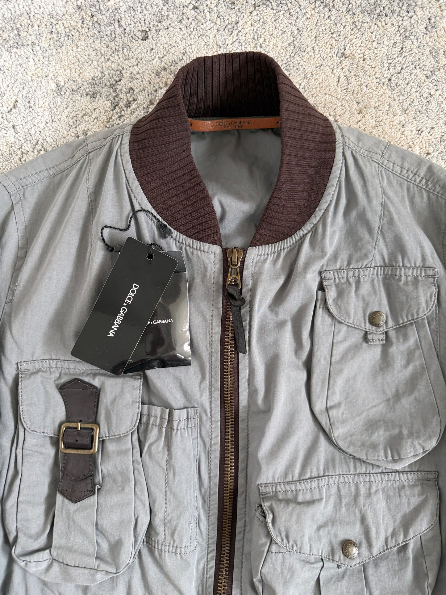 D&G SS2003 hunting cotton jacket