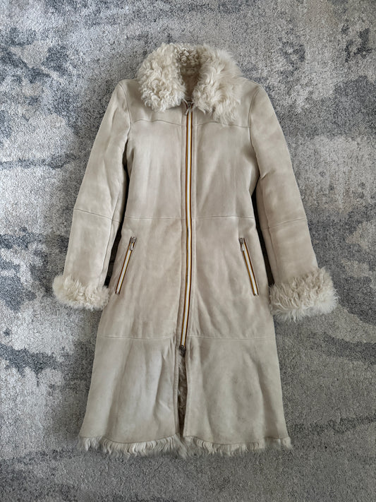 Miu Miu 2000 fur long coat