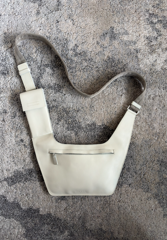 Prada SS1999 leather crossbody bag