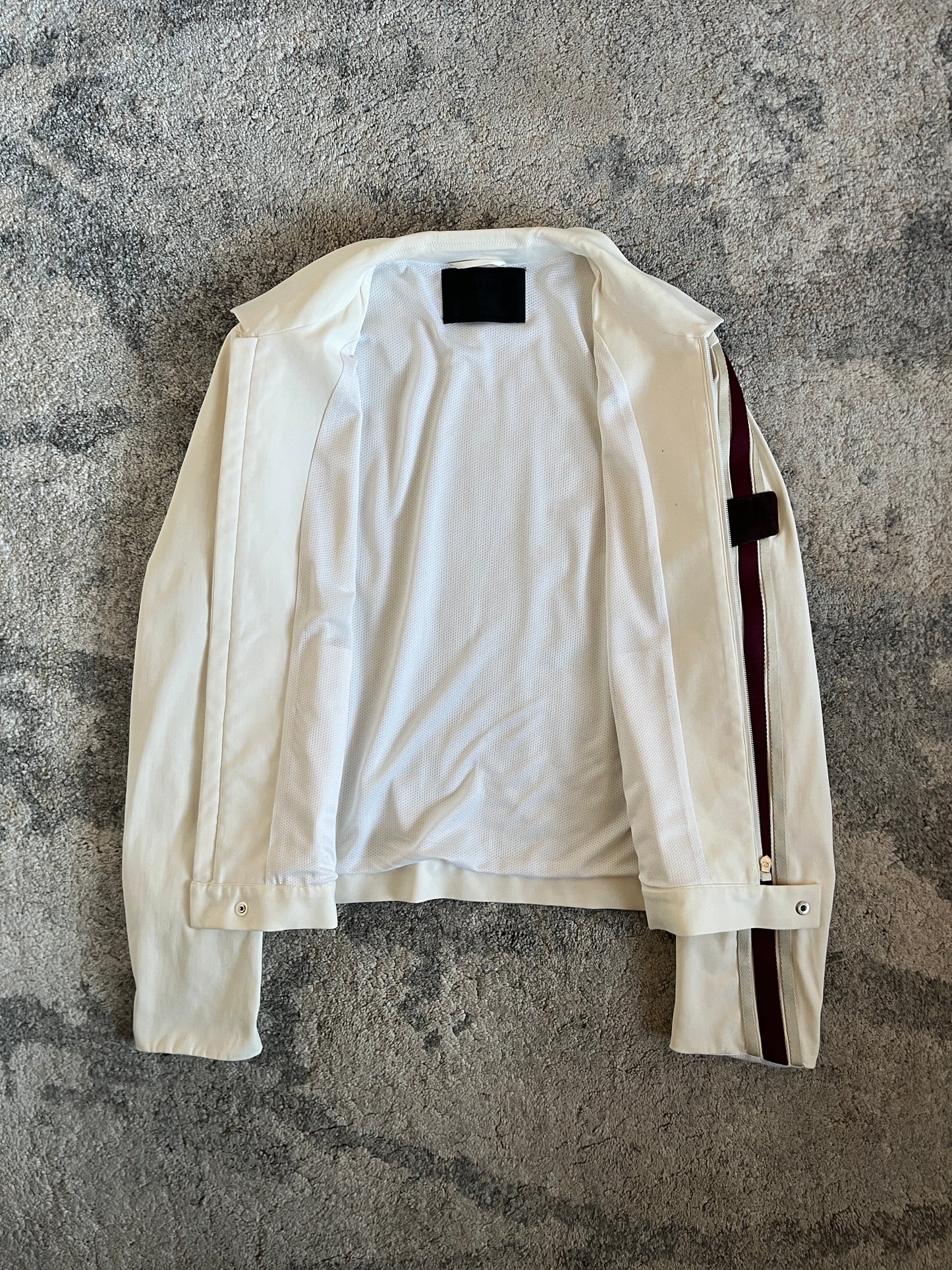 Prada SS2000 nylon strippe jacket