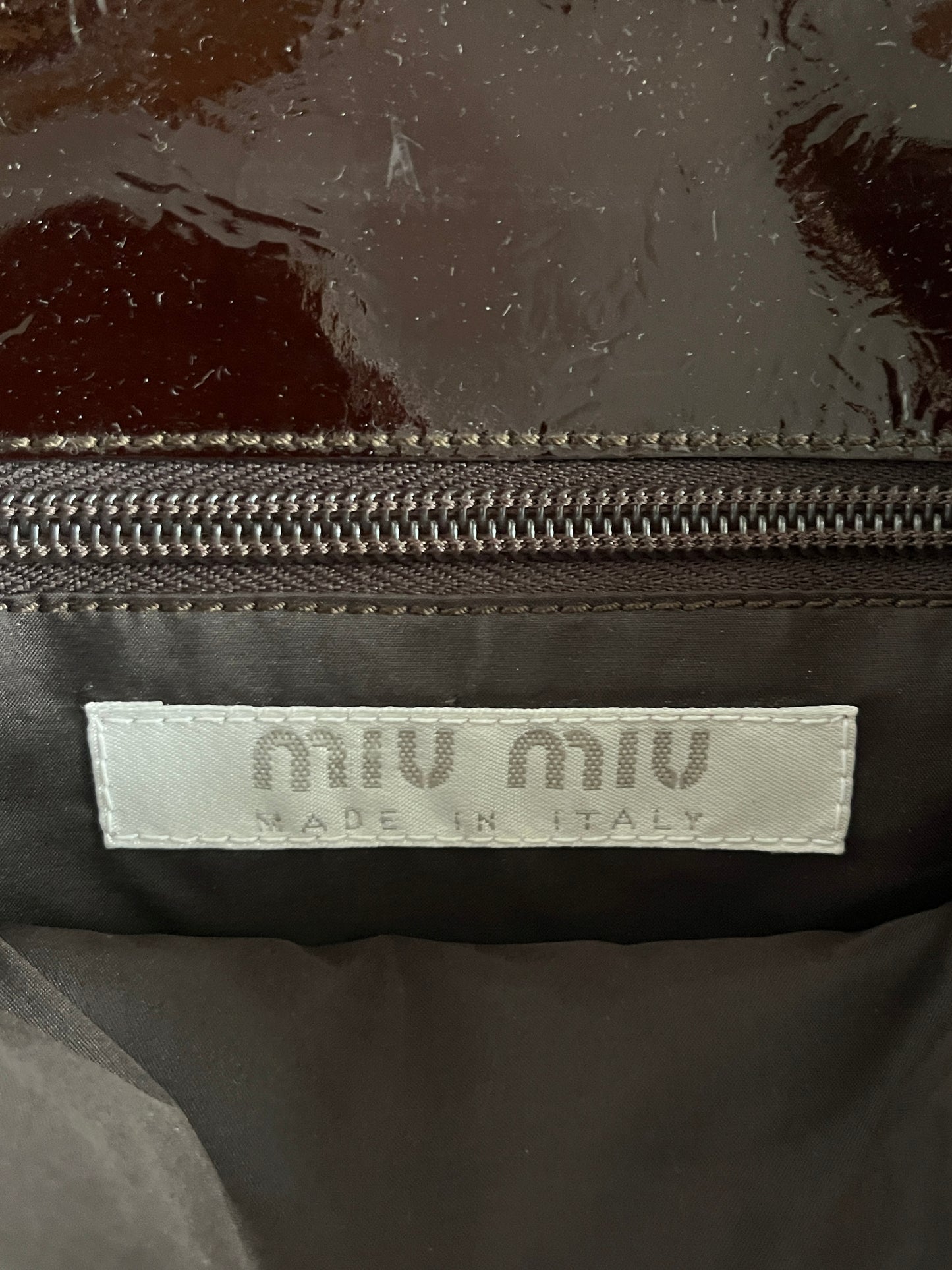Miu Miu FW1999 psychedelic leather bag