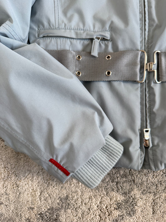 Prada 2000’s gore-tex padded jacket with removable hoods