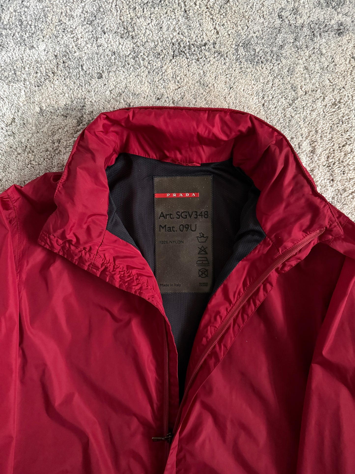 Prada 2000 nylon convertible jacket