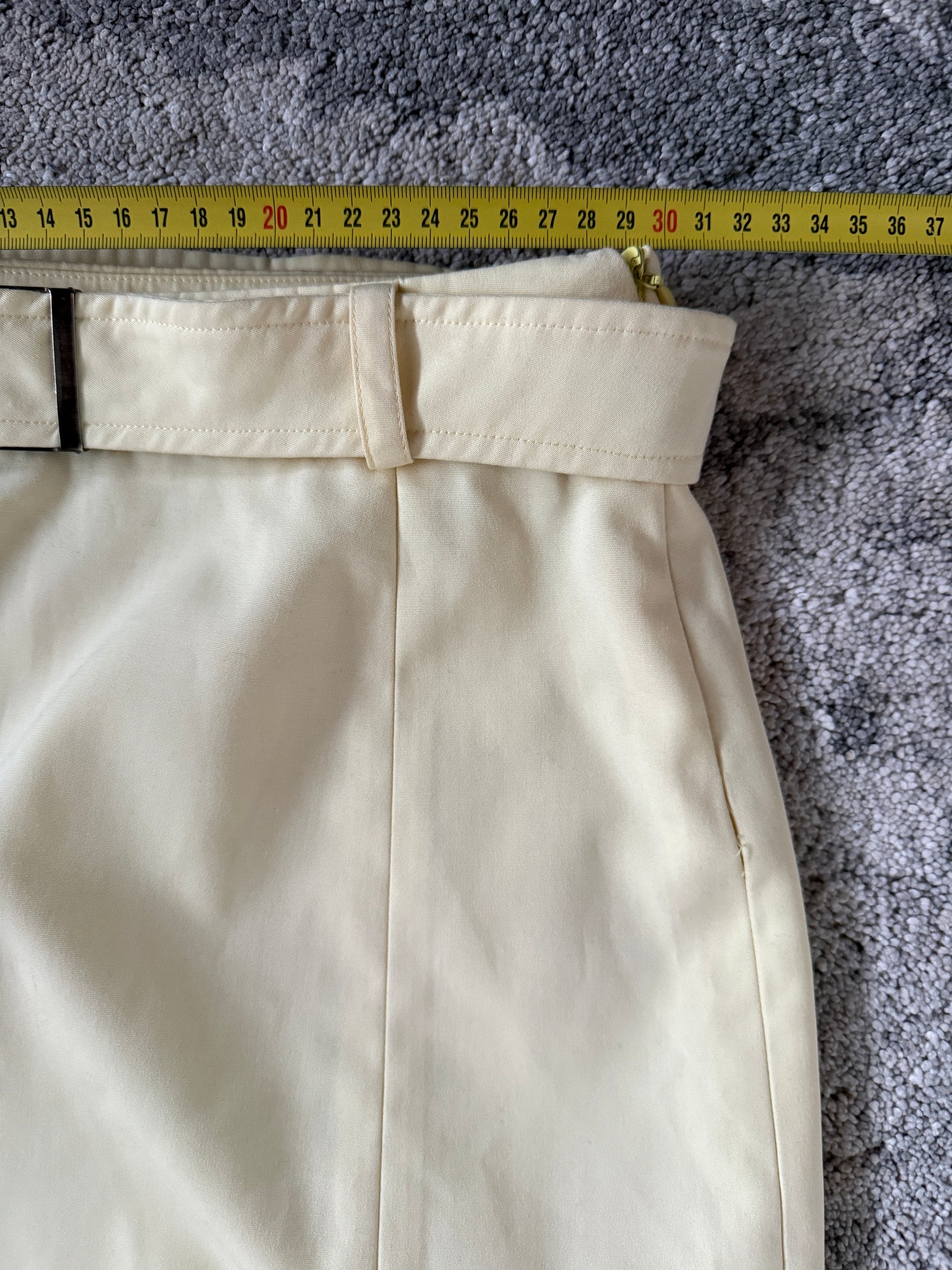 Miu Miu 1993 nylon & rayon mini skirt