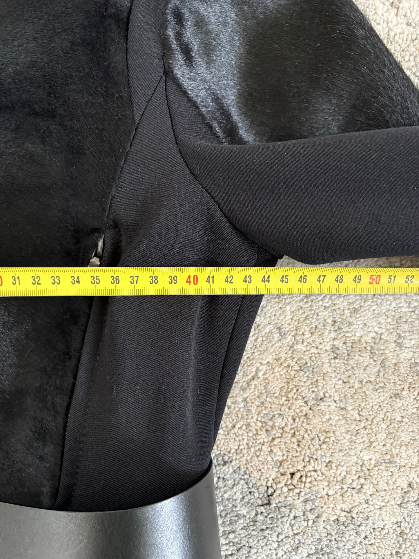 Prada 2000’s pony hair & nylon jacket
