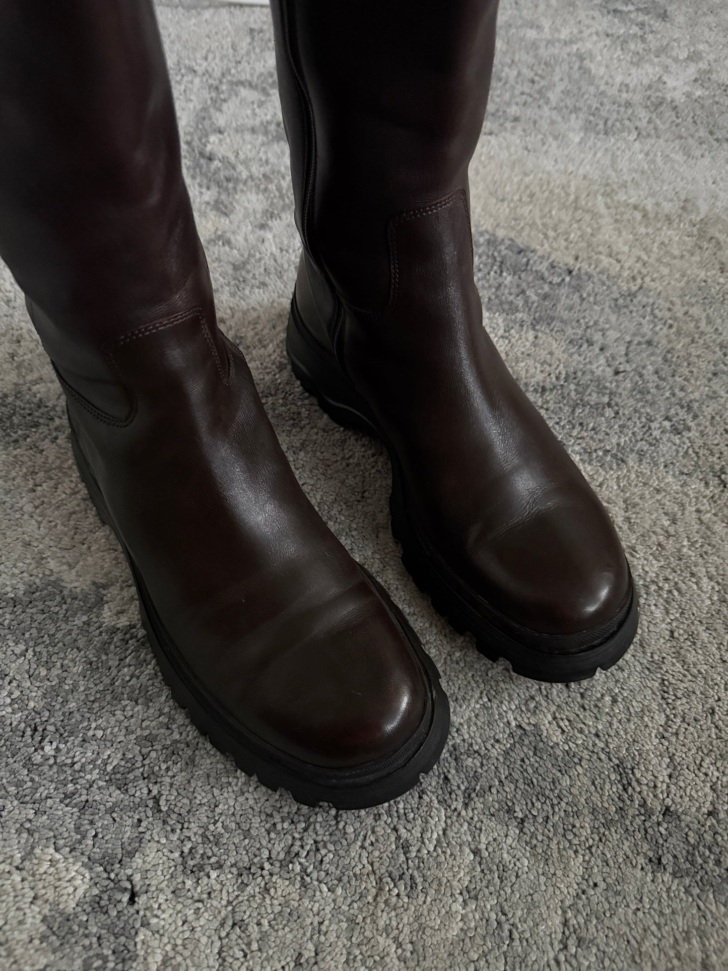 Prada FW2003 combats boots