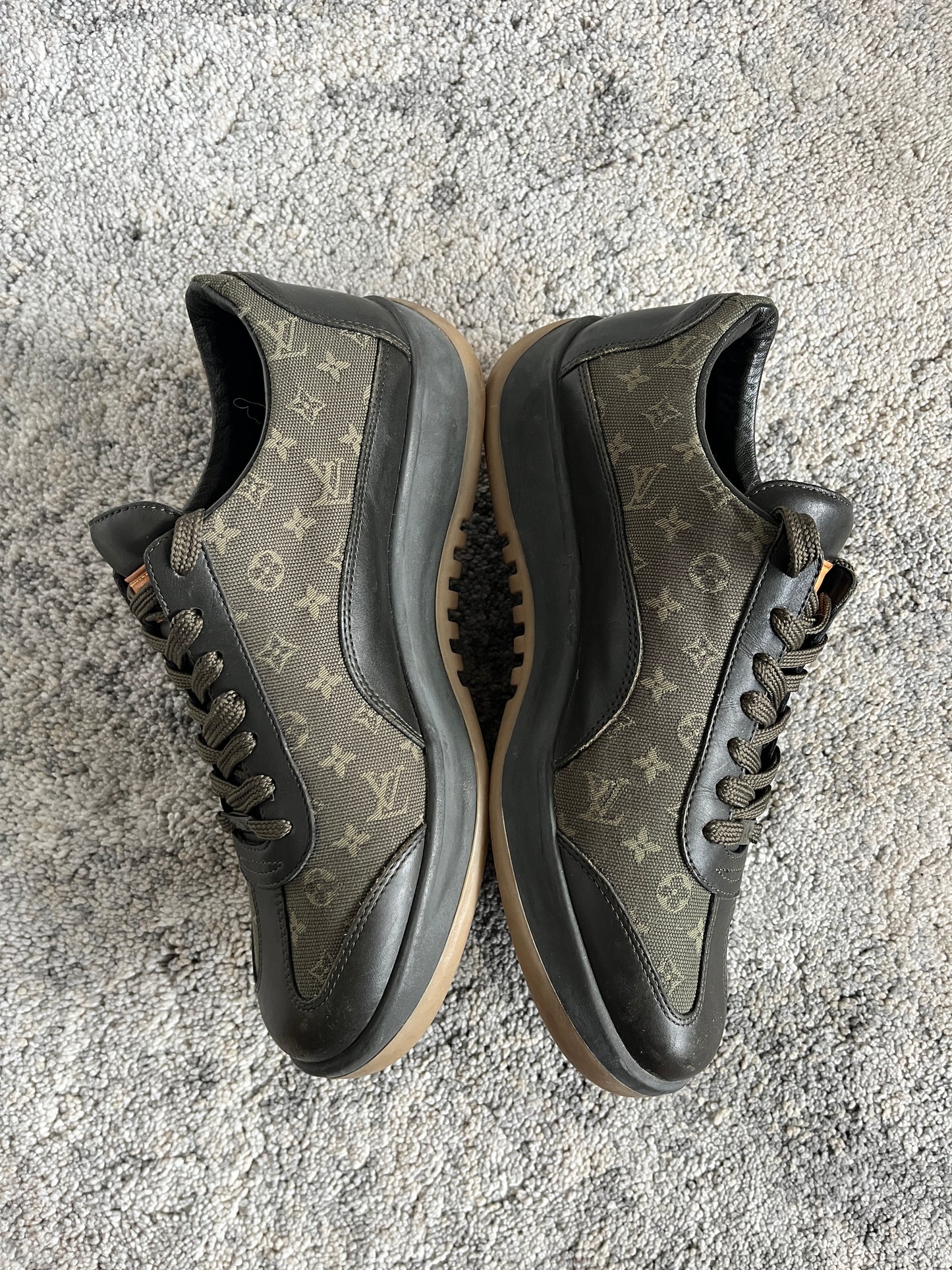 Louis Vuitton 2000’s monogram leather & canvas shoes