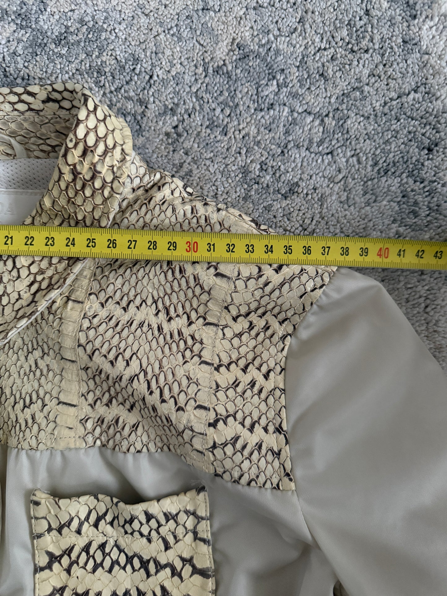 Prada 1990’s python leather & nylon set