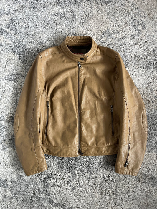 Prada SS2000 motorcycle leather jacket