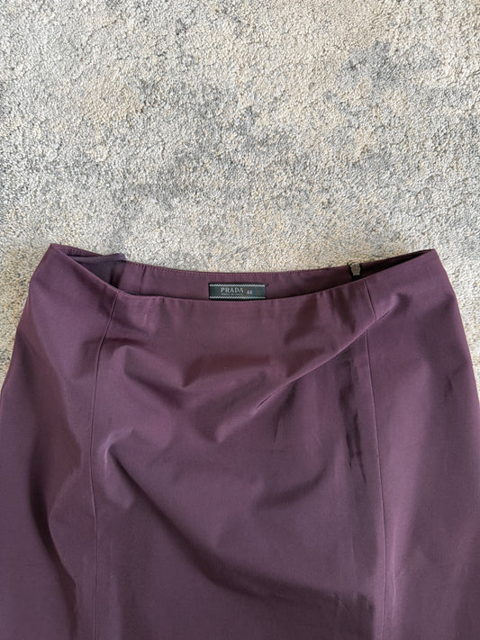 Prada FW2000 nylon skirt