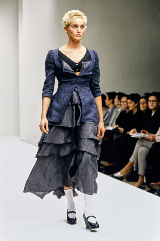 Prada SS1994 linen skirt