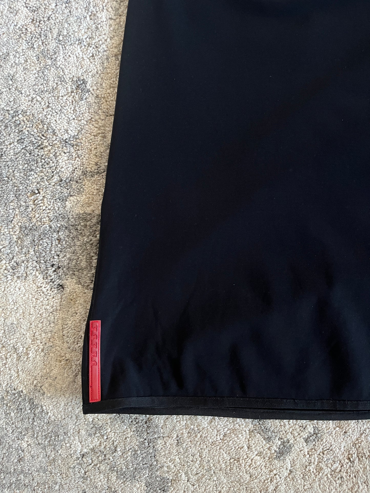 Prada 1999 nylon skirt