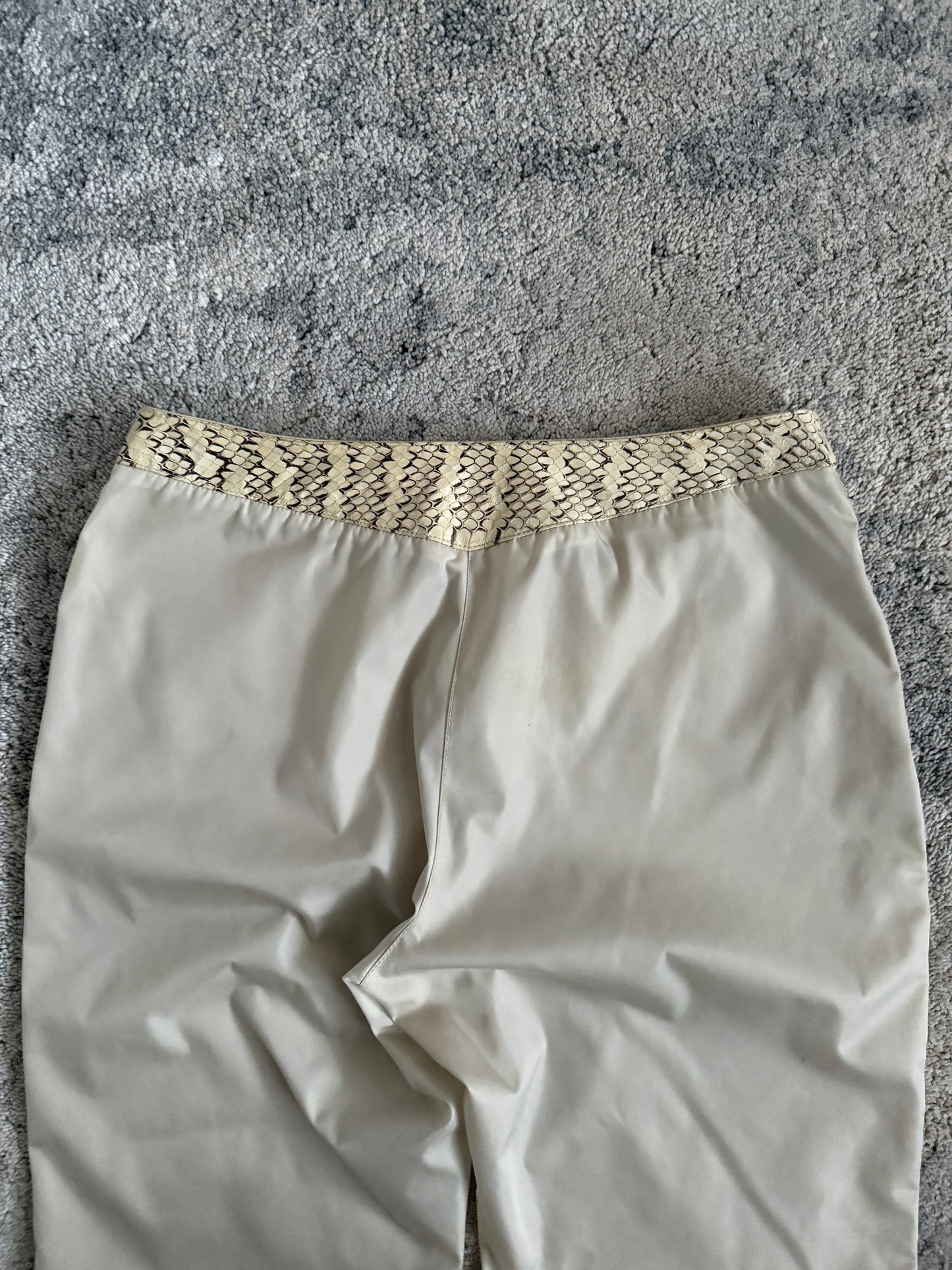 Prada 1990’s python leather & nylon set