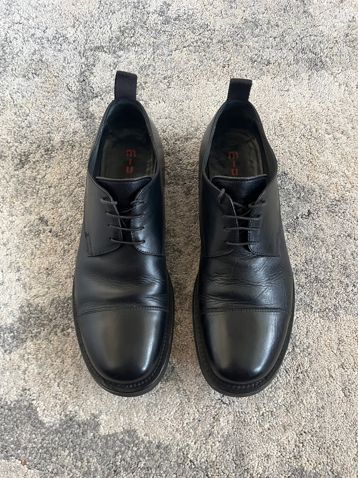 Miu Miu SS2001 leather derby