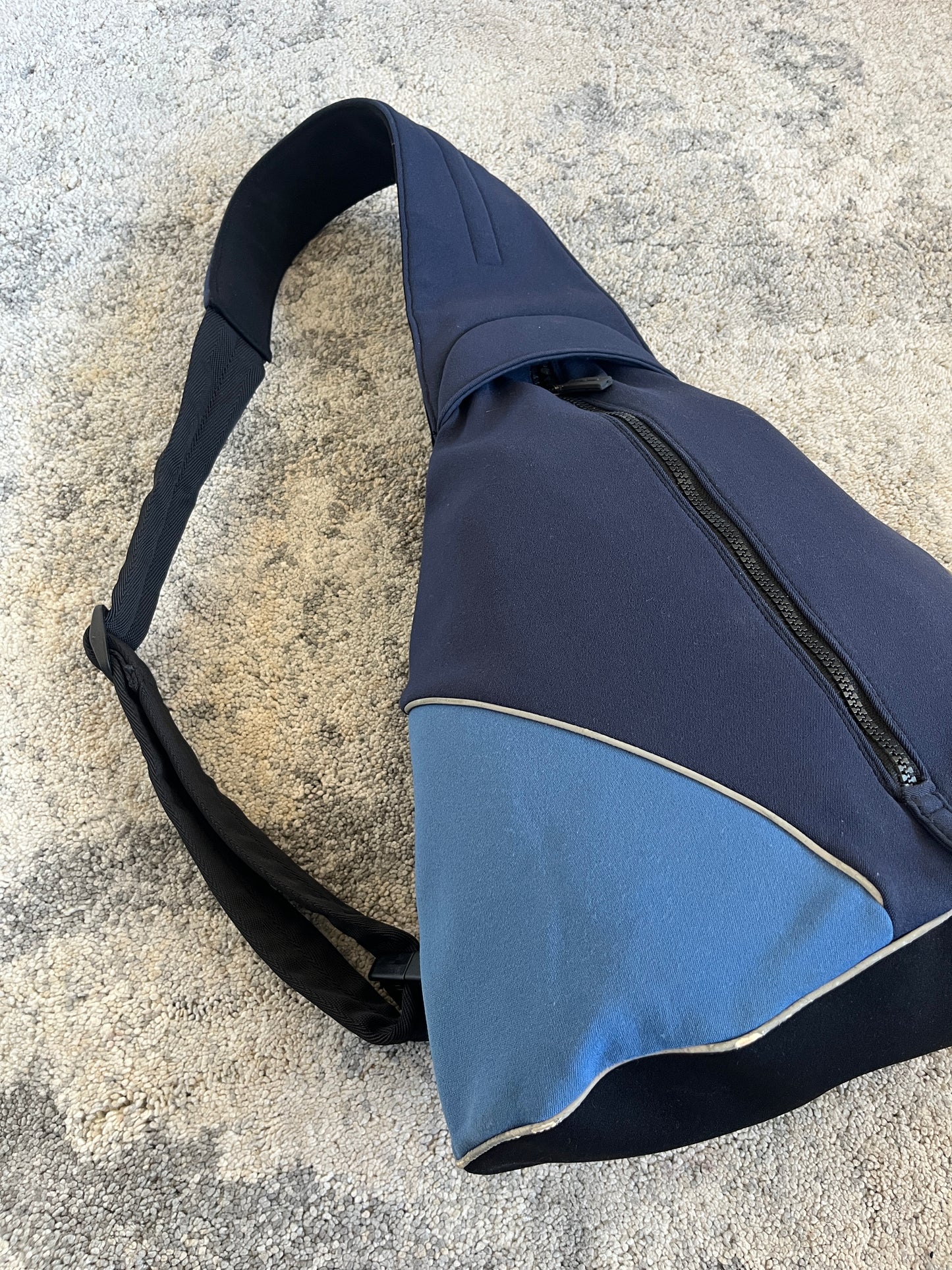 Miu Miu 1999 nylon chest rig backpack