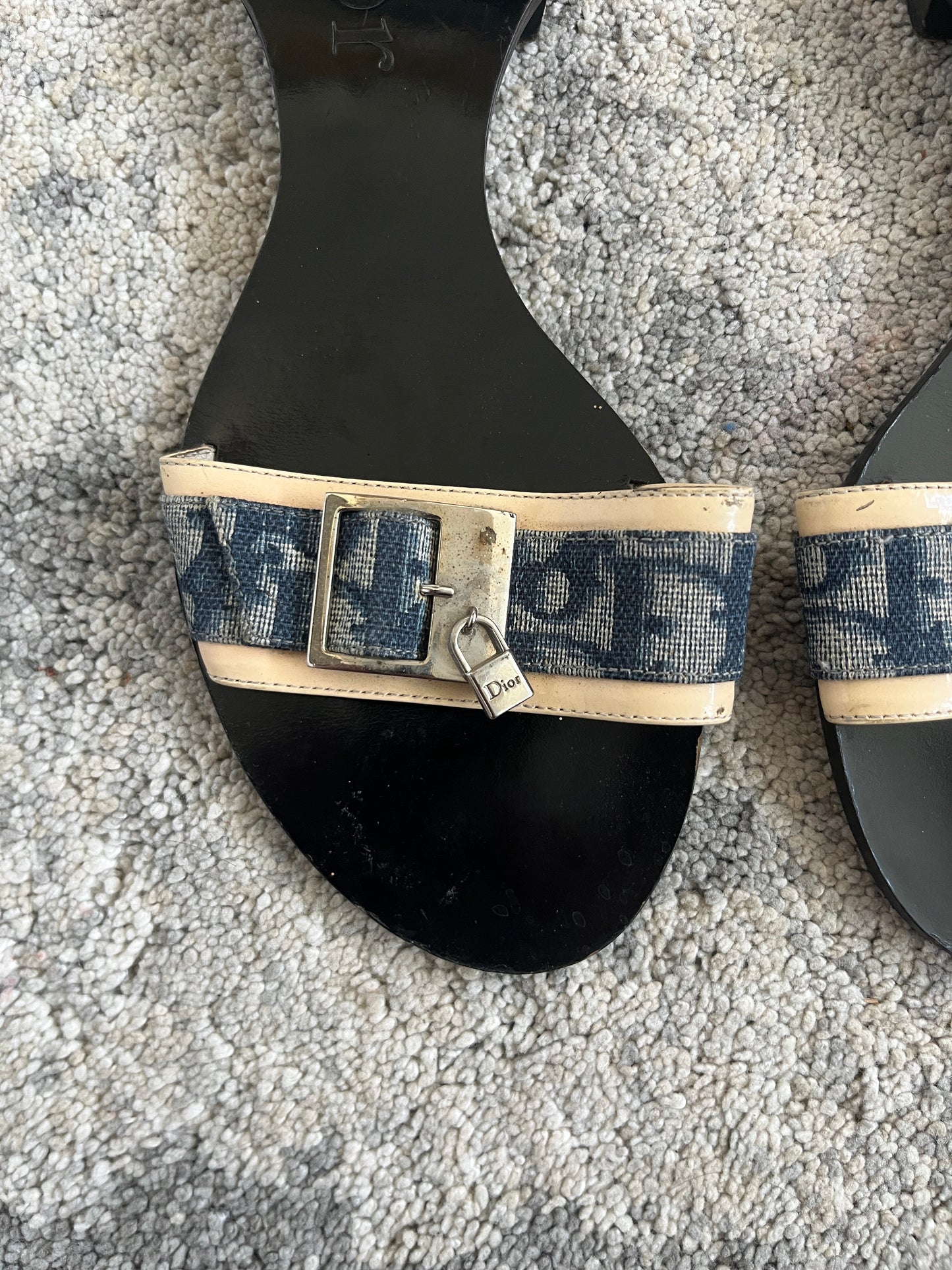 Dior 2000’s monogram sandals