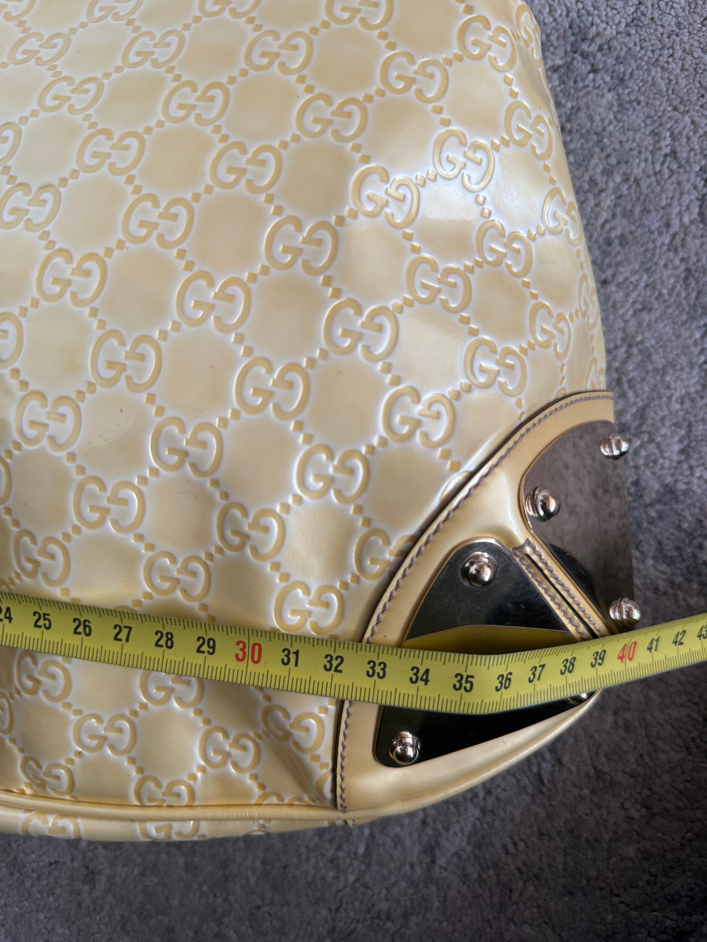 Gucci 2007 Indy patent leather bag