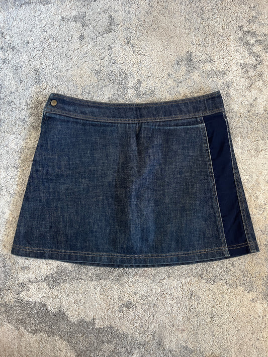 Prada 2000’s denim mini skirt