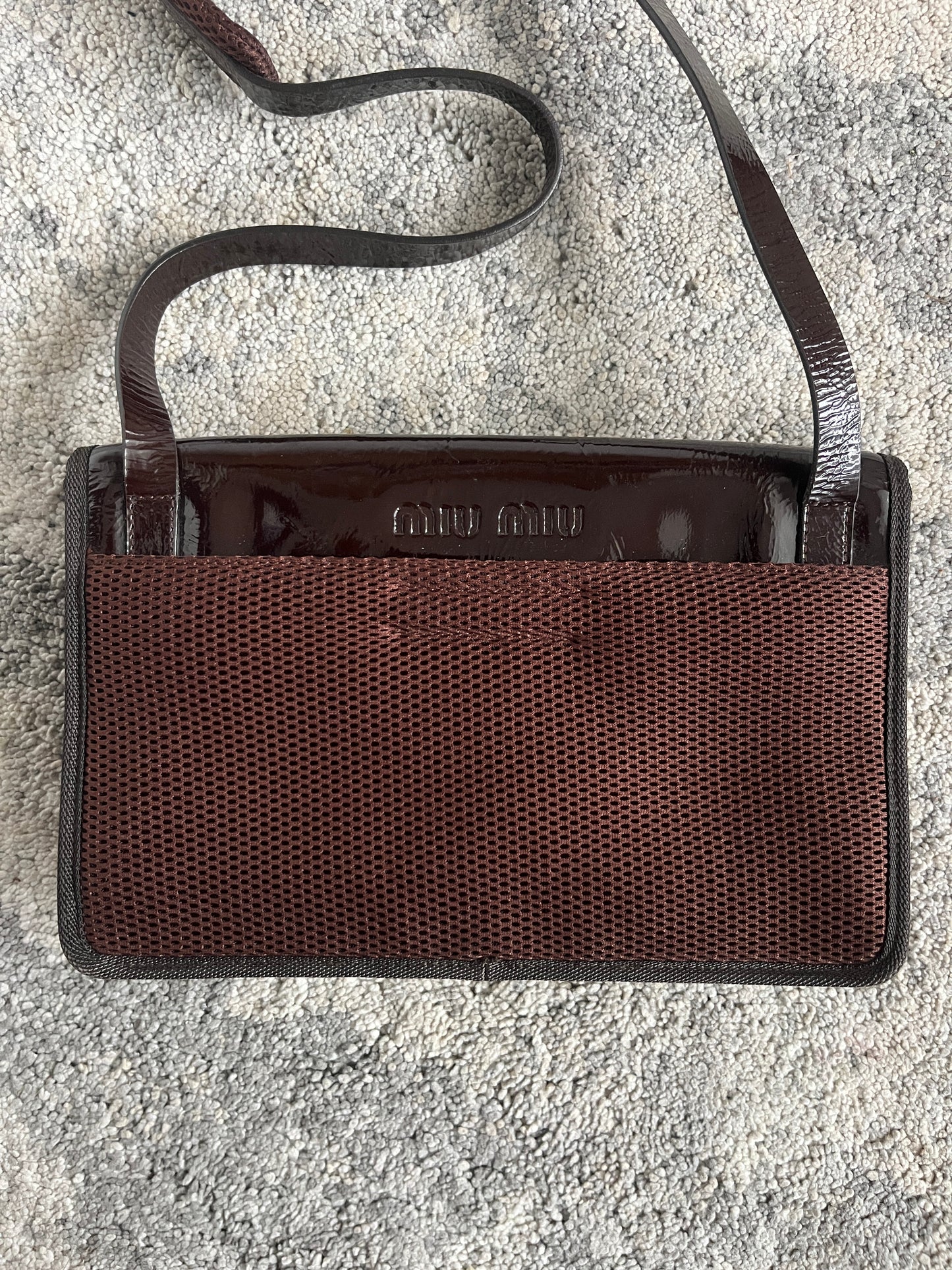 Miu Miu FW1999 psychedelic leather bag
