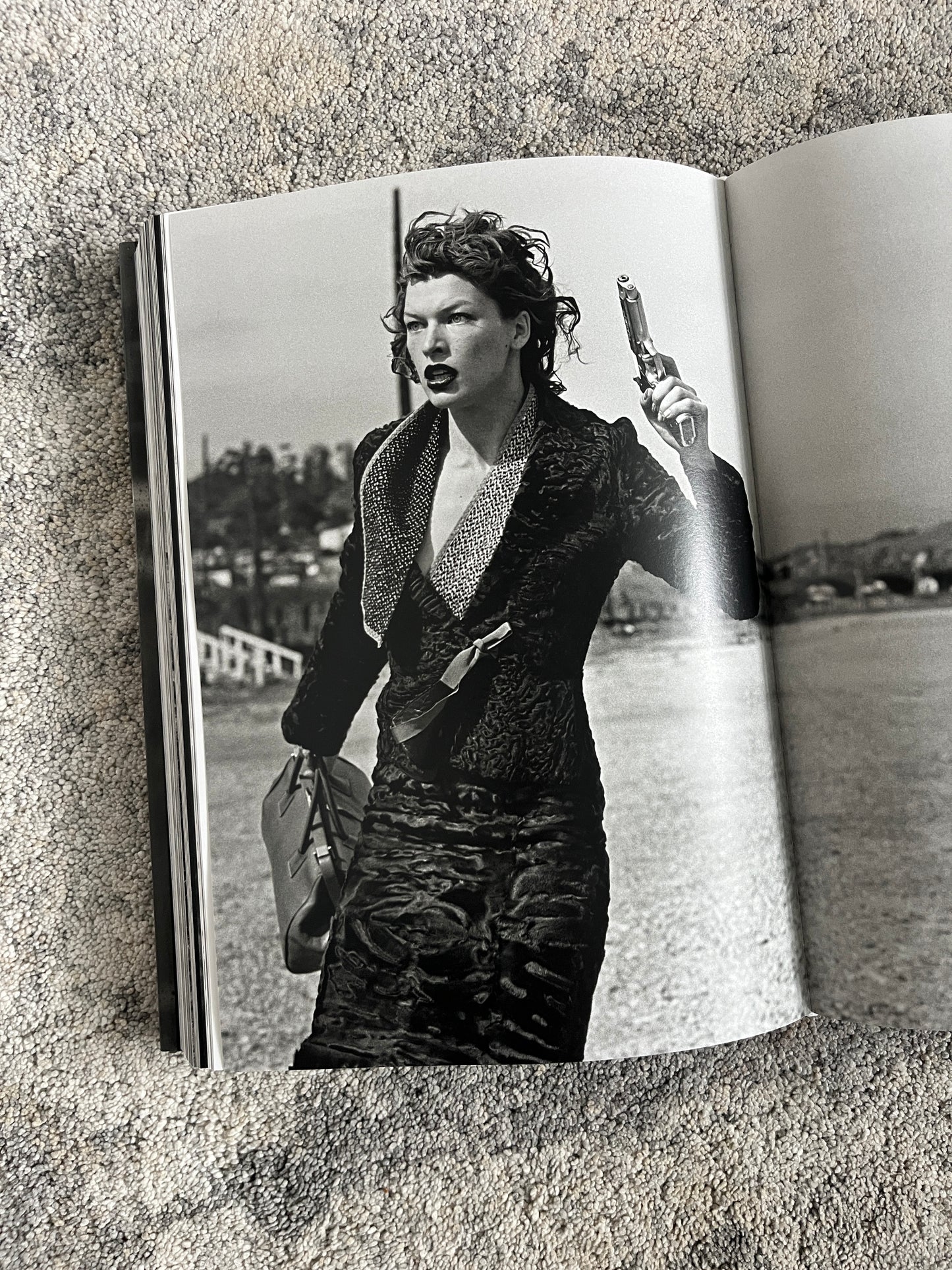 Prada FW2000 astrakan fur jacket