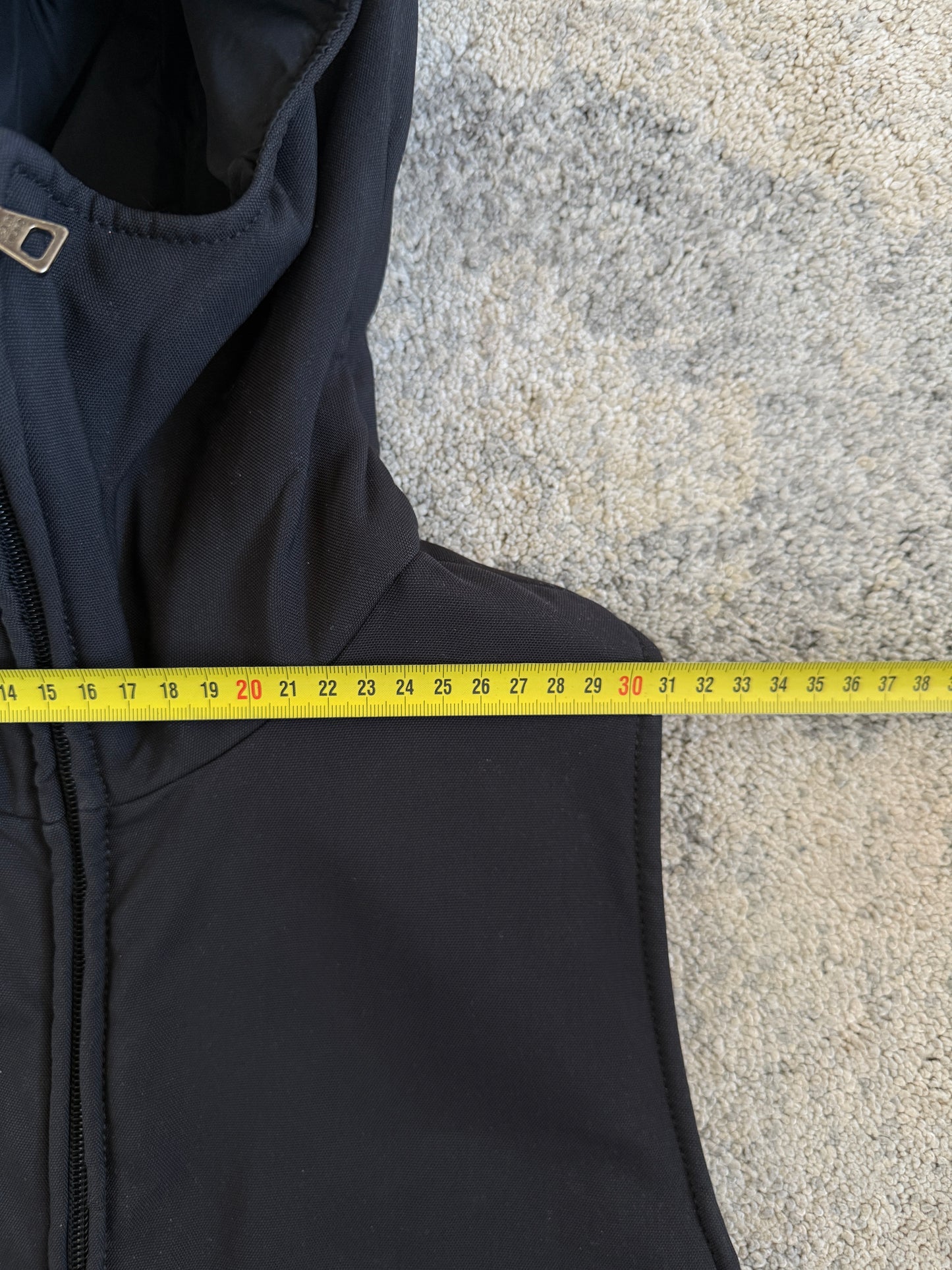 Prada FW1999 ninja hood nylon vest