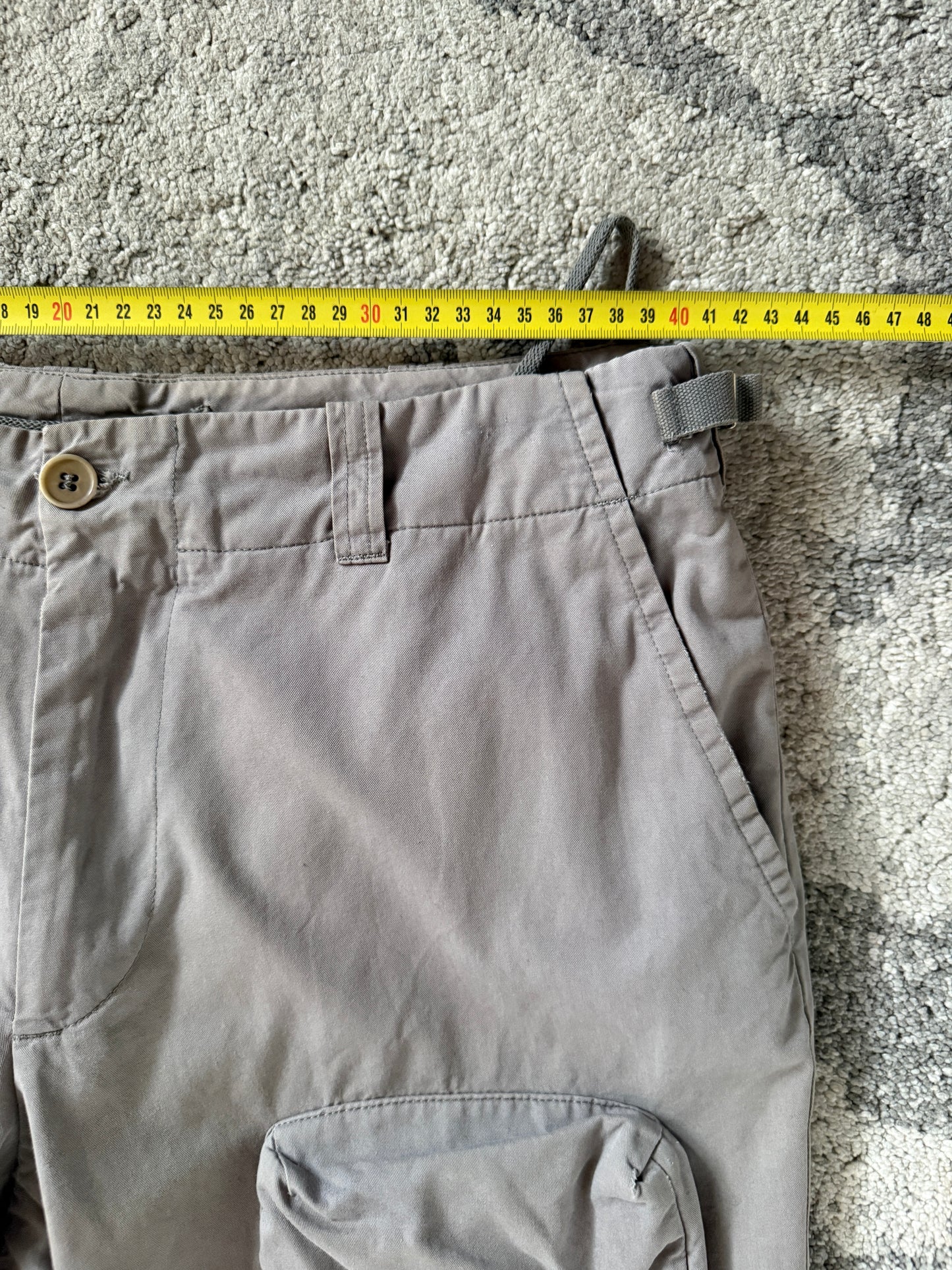 Helmut Lang SS2000 3D pockets cargo pants
