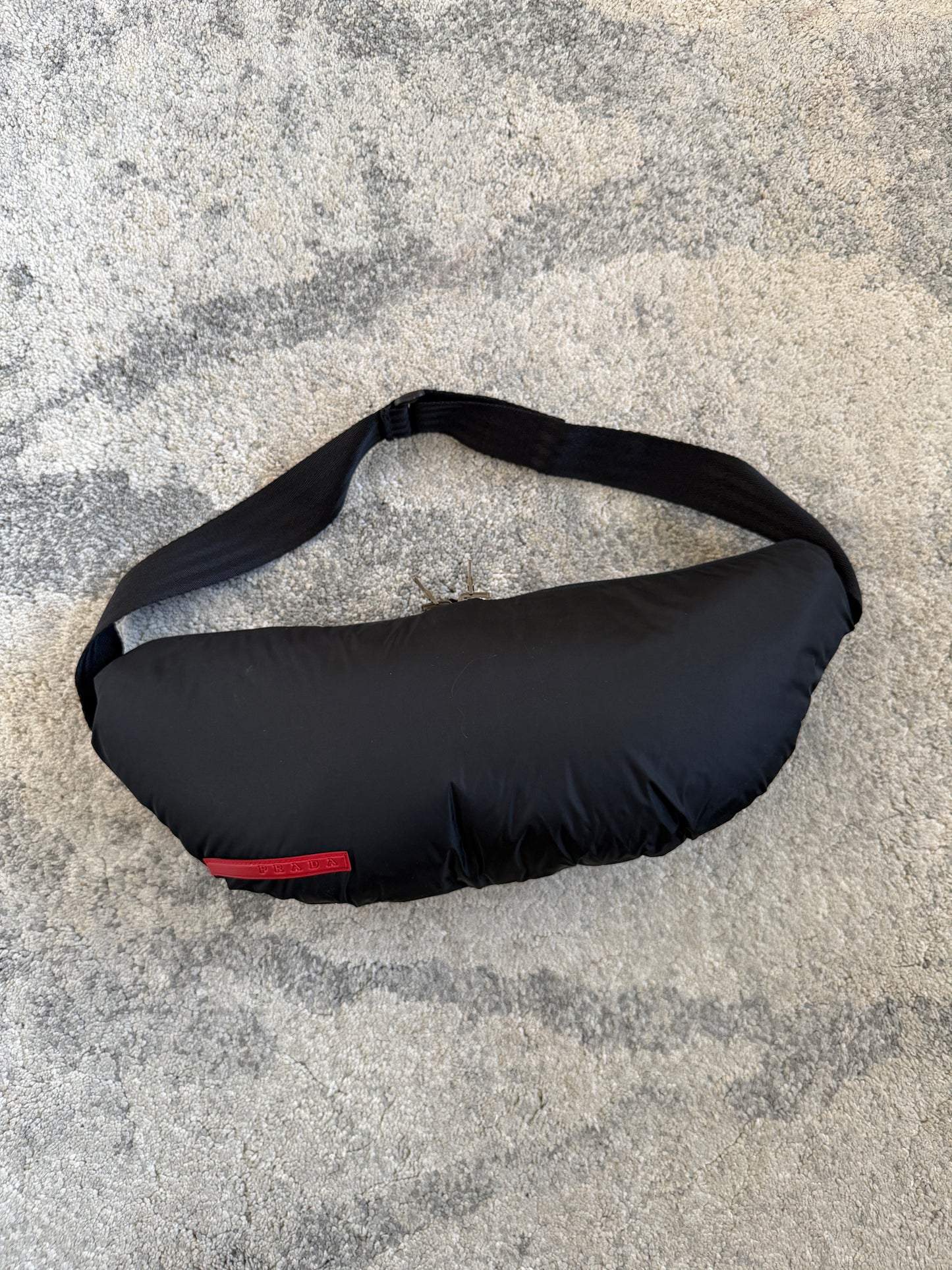 Prada FW1999 nylon padded convertible vest